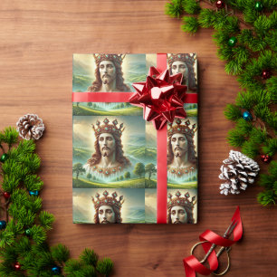 Jesus Kristus i Kung Krona landskap Presentpapper