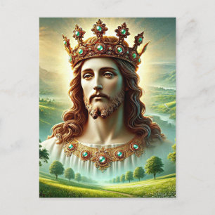 Jesus Kristus i Kung Krona landskap Vykort