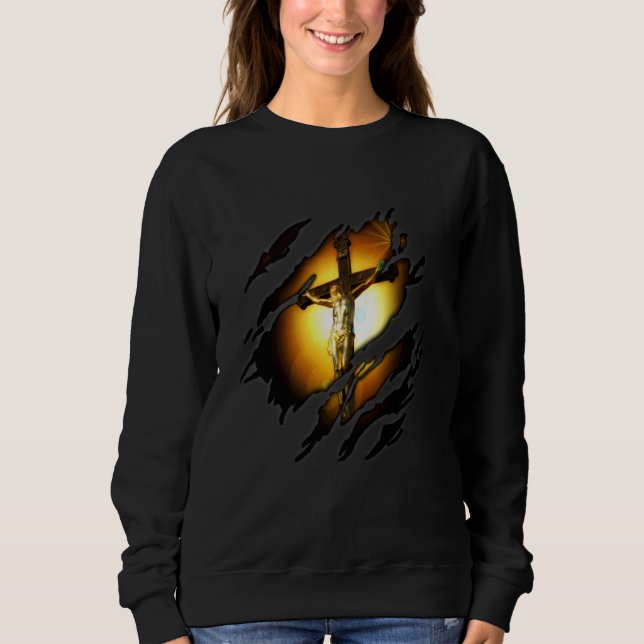 Jesus Kristus i min religiösa design.. T Shirt (Framsida)