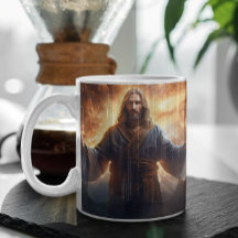 Jesus Kristus in Clouds version 5