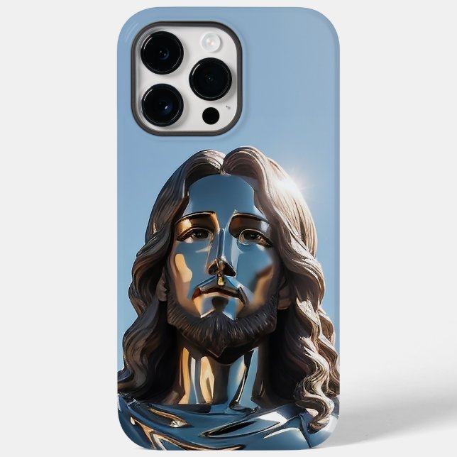 Jesus Kristus iPhone Pro Max Fodral (Baksida)