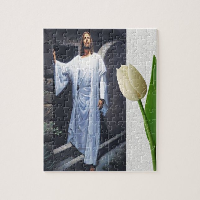 Jesus Kristus Jigszawa Puzzle Pussel (Vertikal)