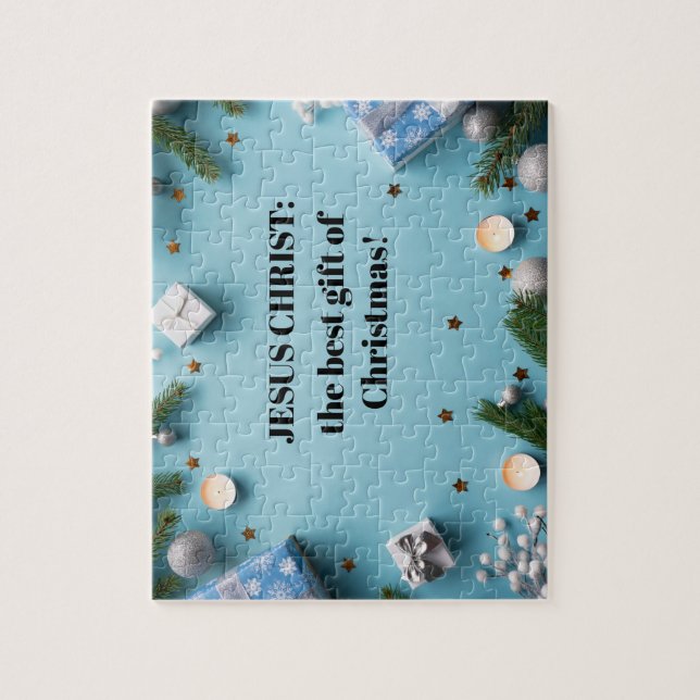 Jesus Kristus: Julens bästa gåva Pussel (Vertikal)