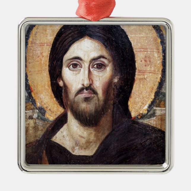 Jesus Kristus Julgransprydnad Metall (Framsidan)
