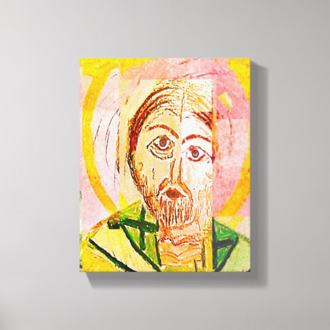 Jesus Kristus Kanvastrycket High Priest Canvastryck (Framsida)