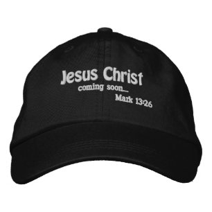 Jesus Kristus kommer snart att anpassa den Broderad Keps