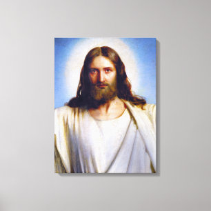 Jesus Kristus, Konsolatorn av C. Bloch Canvastryck