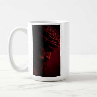 Jesus Kristus Konst T-Shirt | Inspirerande Kristna Kaffemugg