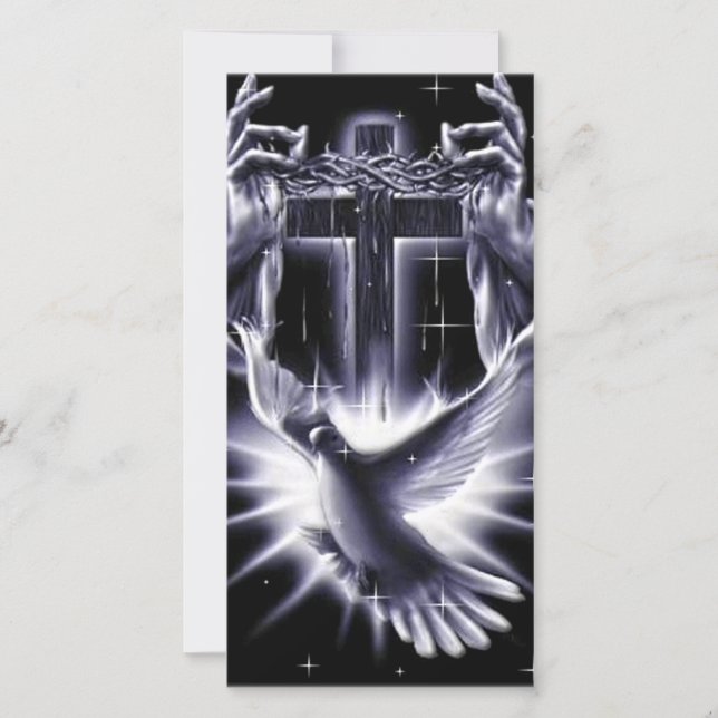 Jesus Kristus Krona i Thorns och Dove (Framsida)