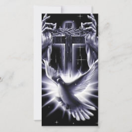 Jesus Kristus Krona i Thorns och Dove