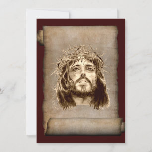Jesus Kristus Krona i Thorns på Rullan