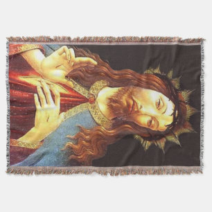 Jesus Kristus Kung 2 Throw Blanket - Cristo Rey Filt