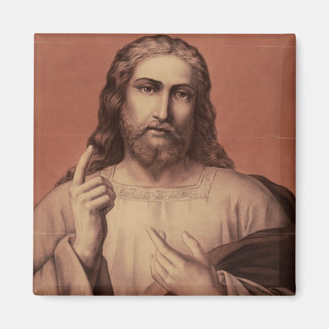 Jesus Kristus läraren  Magnet (Framsidan)