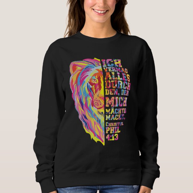 Jesus Kristus Lejon av Juda Philipper 413 T Shirt (Framsida)