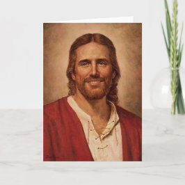 Jesus Kristus Loving Smile Helgkort