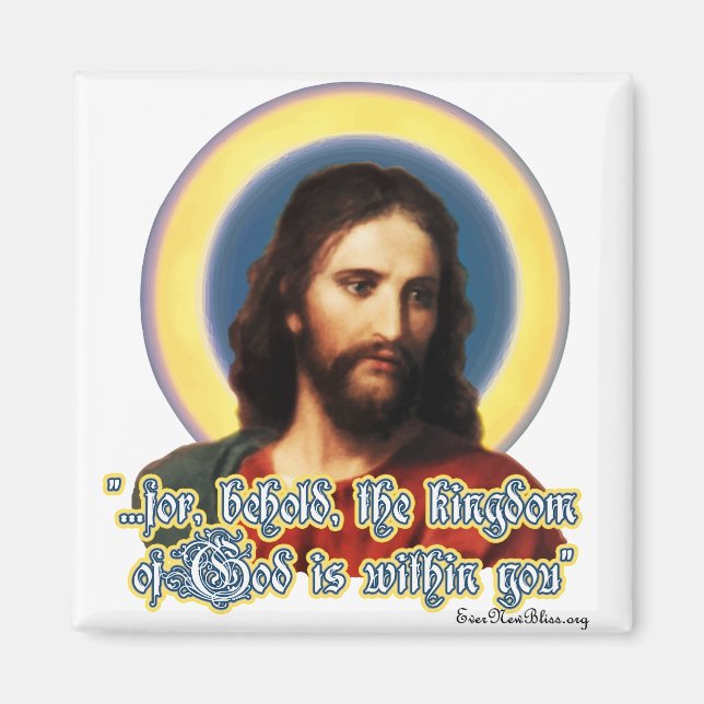 Jesus Kristus Magnet JC01 (Framsidan)