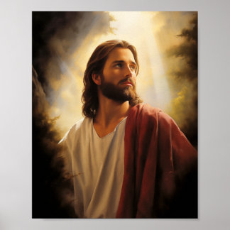Jesus Kristus målning Poster