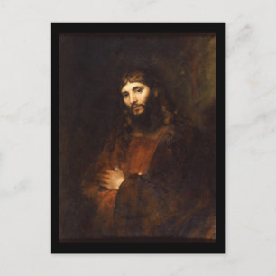 Jesus Kristus med Arm korsad Vykort