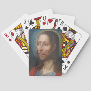 Jesus Kristus med Golden Halo Casinokort