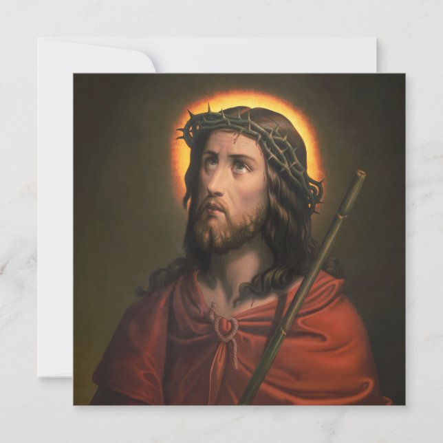 Jesus Kristus med Krona i Thorns (Framsida)