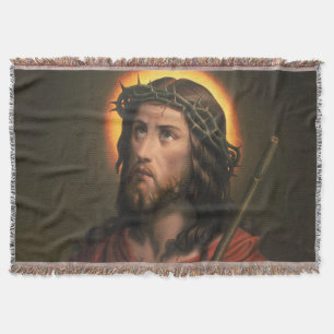 Jesus Kristus med Krona i Thorns Filt