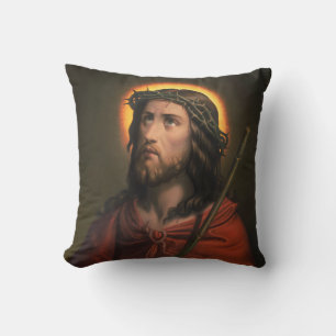 Jesus Kristus med Krona i Thorns Kudde