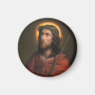 Jesus Kristus med Krona i Thorns Magnet