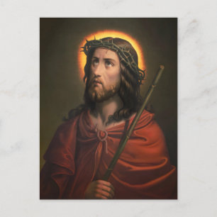 Jesus Kristus med Krona i Thorns Vykort
