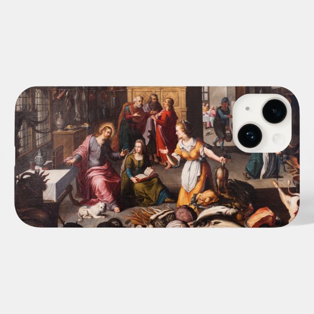 Jesus Kristus med Marta och Maria - Joos Goemaere (Baksida (horisontell))
