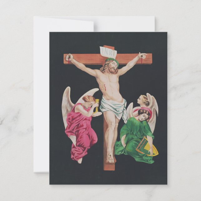Jesus Kristus medeltida Crucifixion (Framsida)
