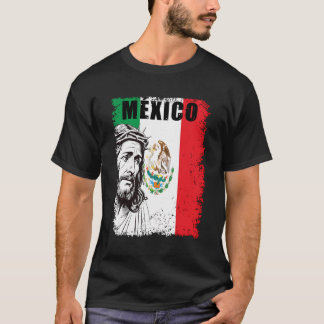 Jesus Kristus Mexiko katolsk T Shirt
