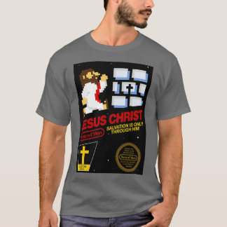 Jesus Kristus NES 8 bitar T Shirt