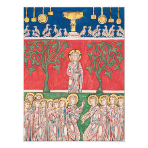 Jesus Kristus och 12 Apostles Fototryck