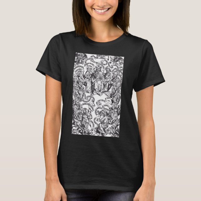 Jesus Kristus och 12 Apostles T Shirt (Framsida)