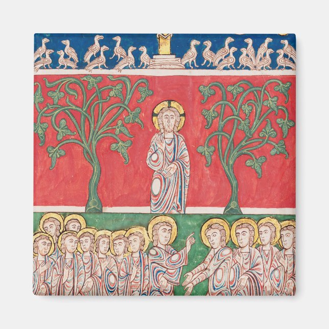 Jesus Kristus och de 12 apostlarna Magnet (Framsidan)