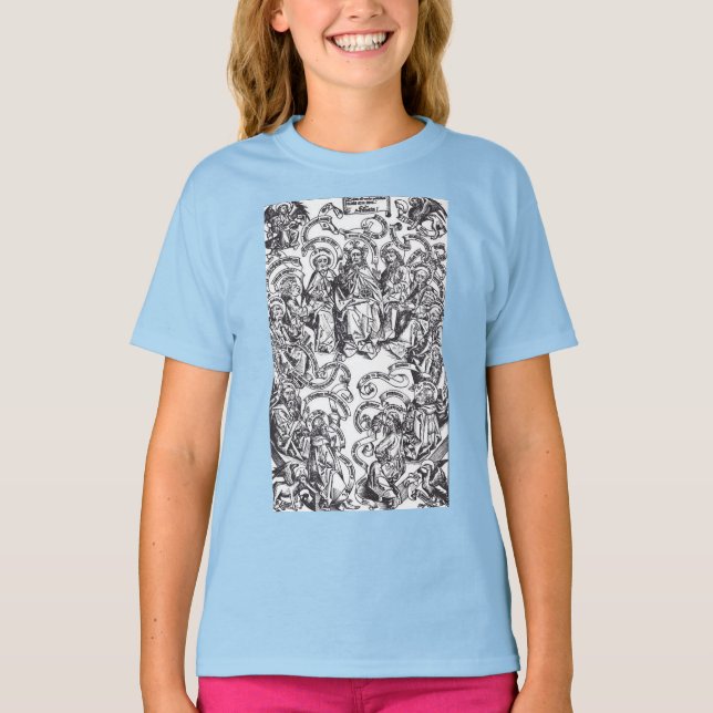 Jesus Kristus och de 12 apostlarna T Shirt (Framsida)
