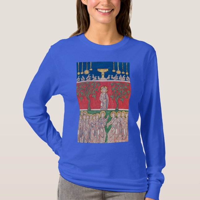Jesus Kristus och de 12 apostlarna T Shirt (Framsida)