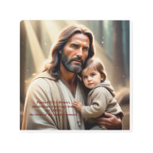 Jesus Kristus och ett barn