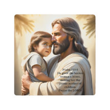 Jesus Kristus och ett litet barn