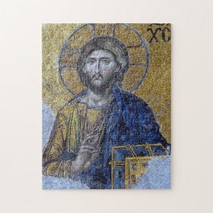 Jesus Kristus Ortodox Christian Icon Pussel