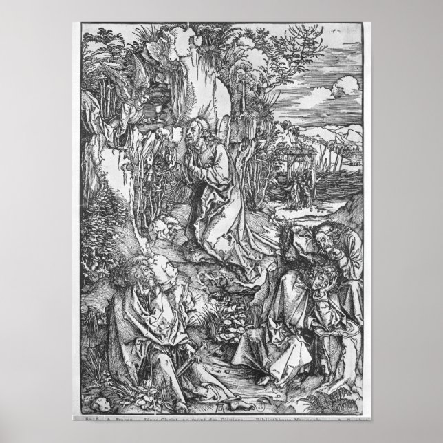 Jesus Kristus på Olivberget Poster (Framsidan)