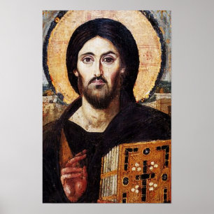 Jesus Kristus Pantocrator Poster