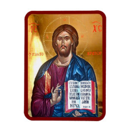 Jesus Kristus Pantokrator ikon Magnet