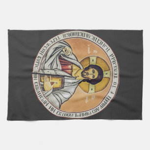 Jesus Kristus Pantokrator kyrkans kupol Kökshandduk
