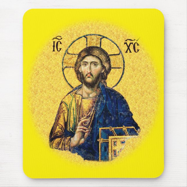 Jesus Kristus Pantokrator Musmatta (Framsidan)