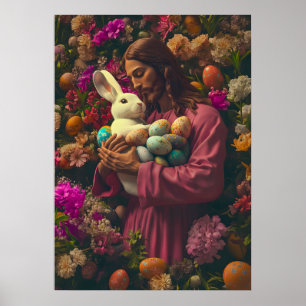 Jesus Kristus Påskhare Poster