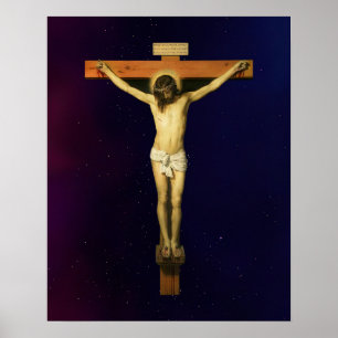 Jesus Kristus Passion Crucifixion Crucifix Kor Poster