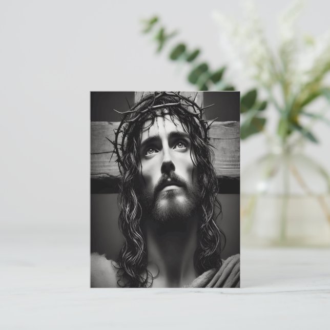 Jesus Kristus passion och nåd Vykort (Stående Fram)