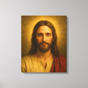 Jesus Kristus Porträtt #1™ LDS Wall Art Canvas