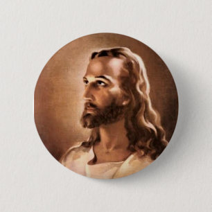 Jesus Kristus porträtt Knapp